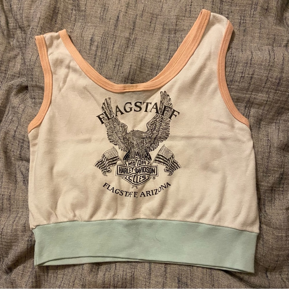 Harley Davidson crop top